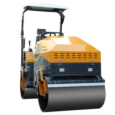 KYB Compattatore idraulico a rulli stradali da 1 tonnellata a 4 tonnellate a 6 tonnellate a 8 tonnellate a vibrazione a singolo doppio tamburo